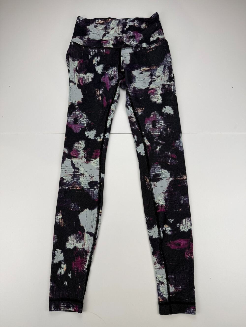 Lululemon High Times Pant Size 6 Paint Storm Espresso Multi Luxtreme 7/8
